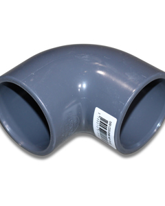 Elbow PVC 90° 63mm PN16